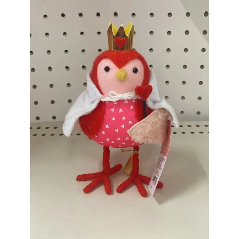 Target Valentine Fabric Feathery Friends Bird Queen of Hearts Spritz™